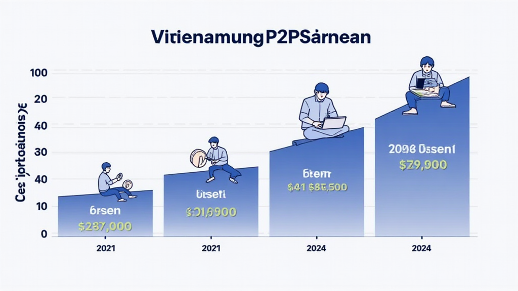 Vietnam crypto market P2P volumes
