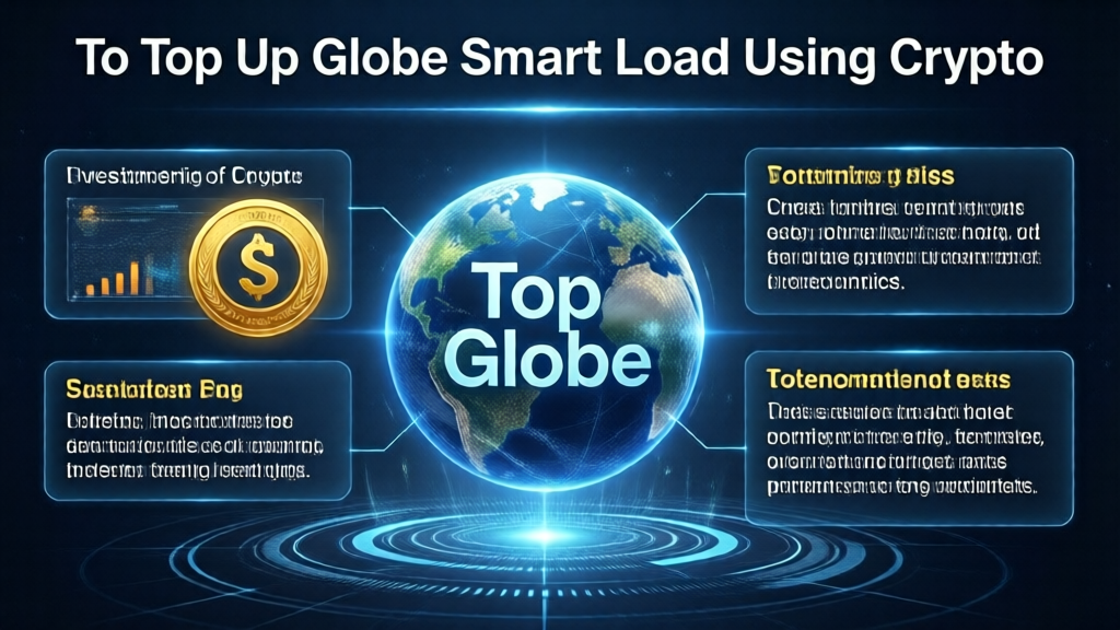How to Top Up Globe/Smart Load Using Crypto